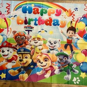 Paw Patrol Party Banners